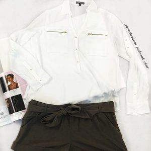 Express White Blouse